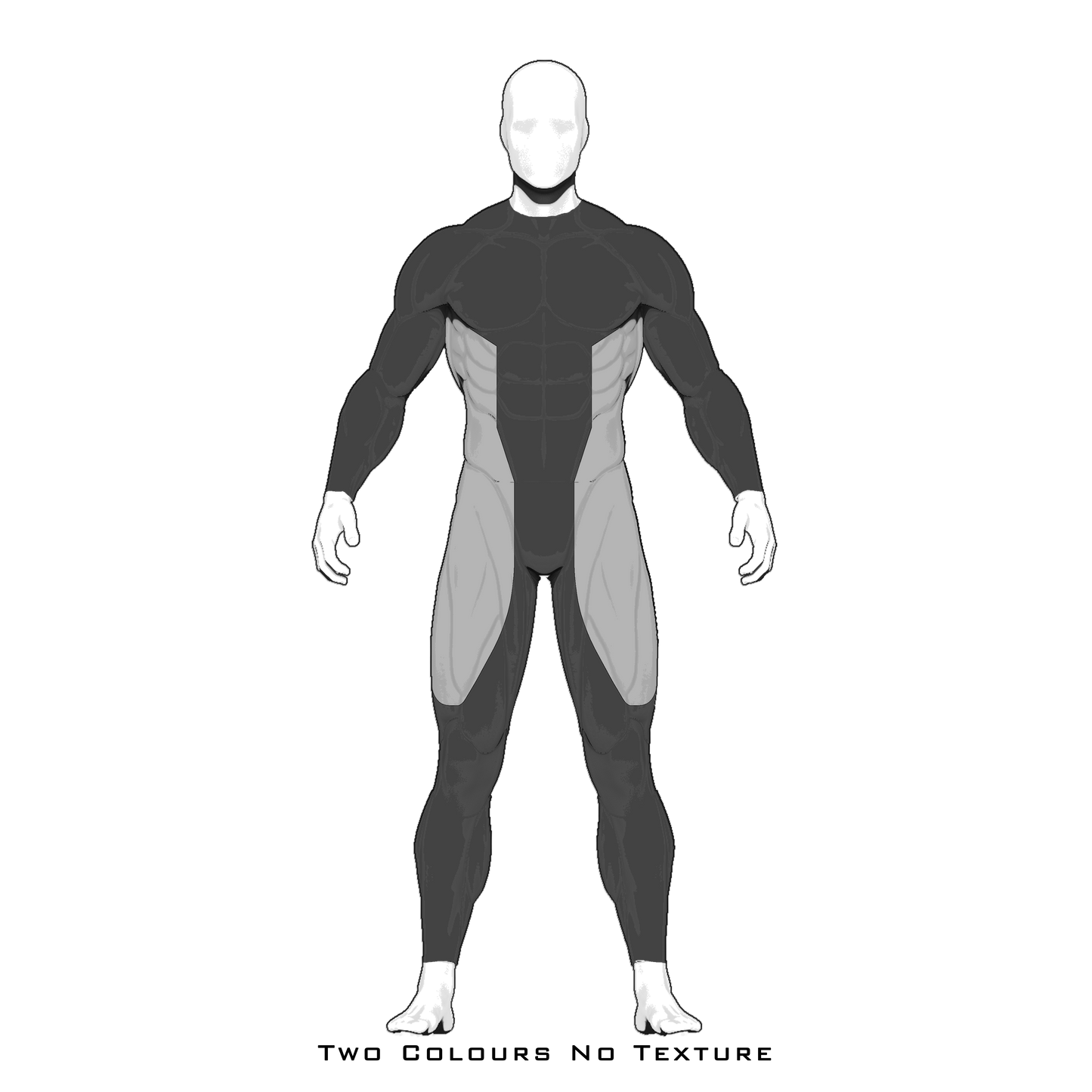 Two Colours No Texture - Flex Suit