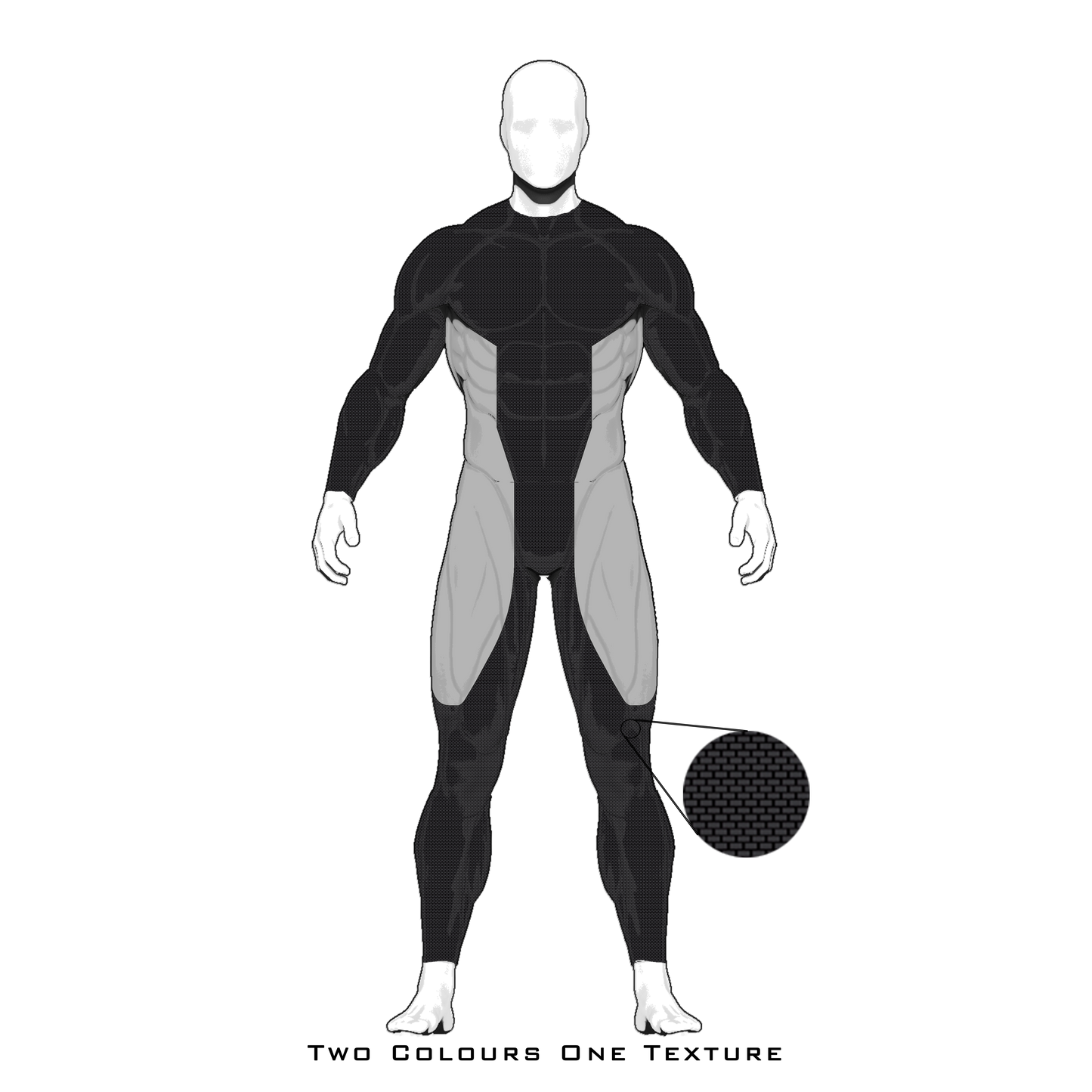 Two Colours One Texture - Flex Suit