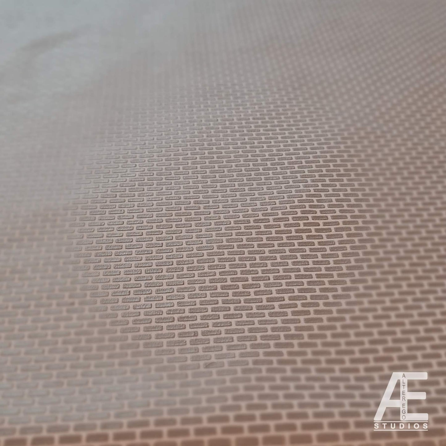 Brick Style Screen Printed Superhero Fabric