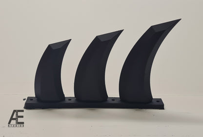 Fin Rails with Fins (1x Pair)