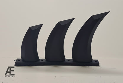 Rubber Gauntlet Fins (1x Pair)