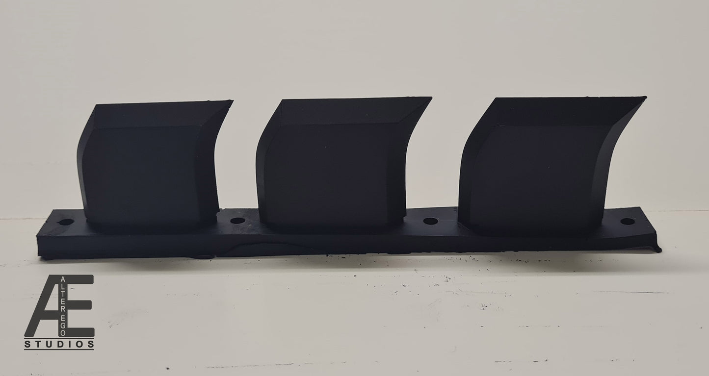 Fin Rails with Fins (1x Pair)