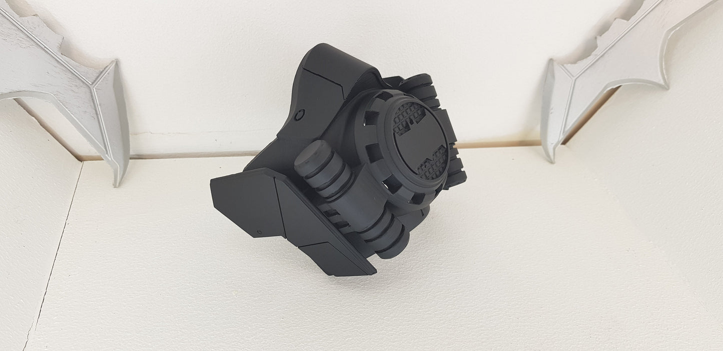 Batfleck inspired Rebreather Mask Raw Print BvS JL