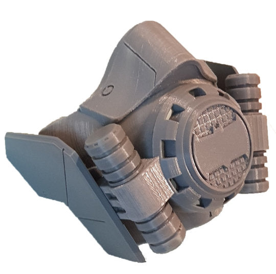 Batfleck inspired Rebreather Mask Raw Print BvS JL