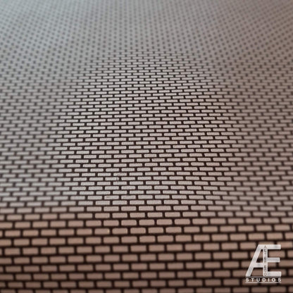 Brick Style Screen Printed Superhero Fabric