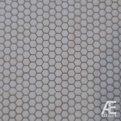 Hex / Honeycomb Screen Printed Superhero Fabric